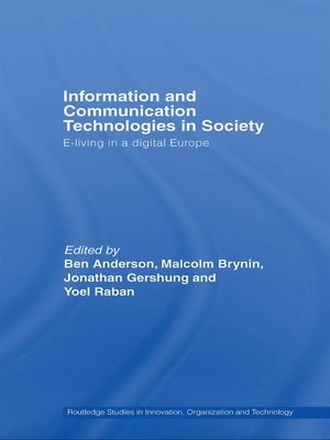 cover image of Information and Communications Technologies in Society